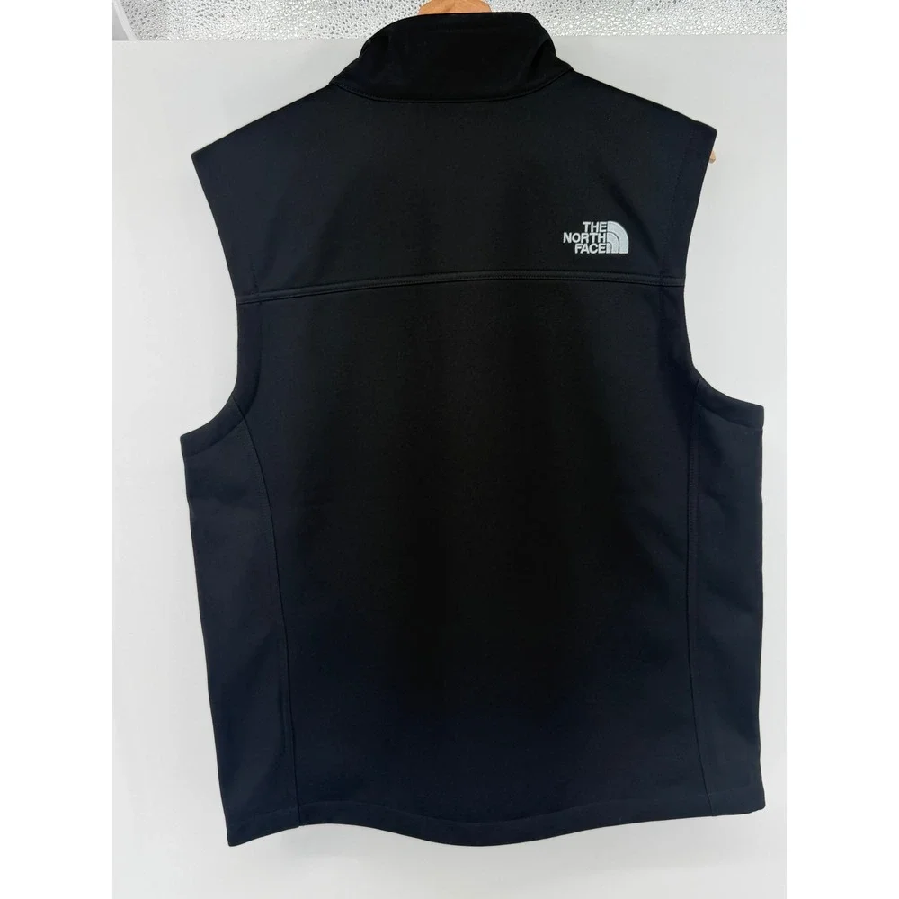 The‎ North Face Ridgewall Soft Shell Vest Mountain Dew Black Mens Medium NWT